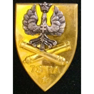 73° RA : 73° RÉGIMENT D'ARTILLERIE DEUX PIÈCES GROS CANONS