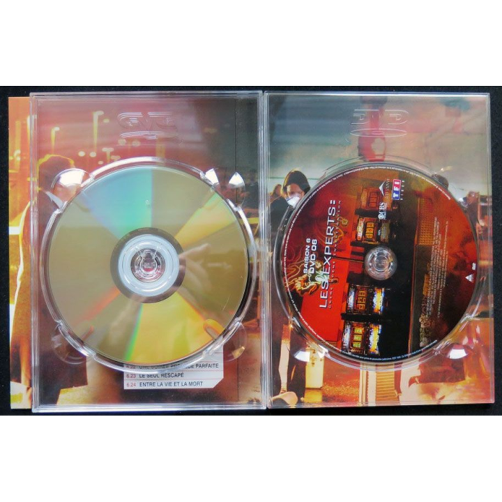 DVD : LES EXPERTS Saison 6 (épisodes 6.13 à 6.24 3 DVD) 