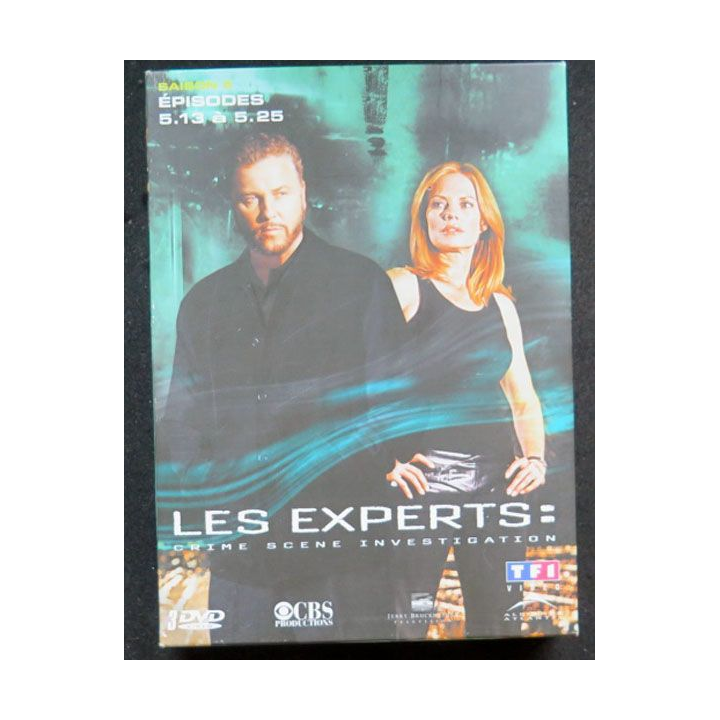 DVD : LES EXPERTS Saison 5 (épisodes 5.13 à 5.25 3 DVD) 