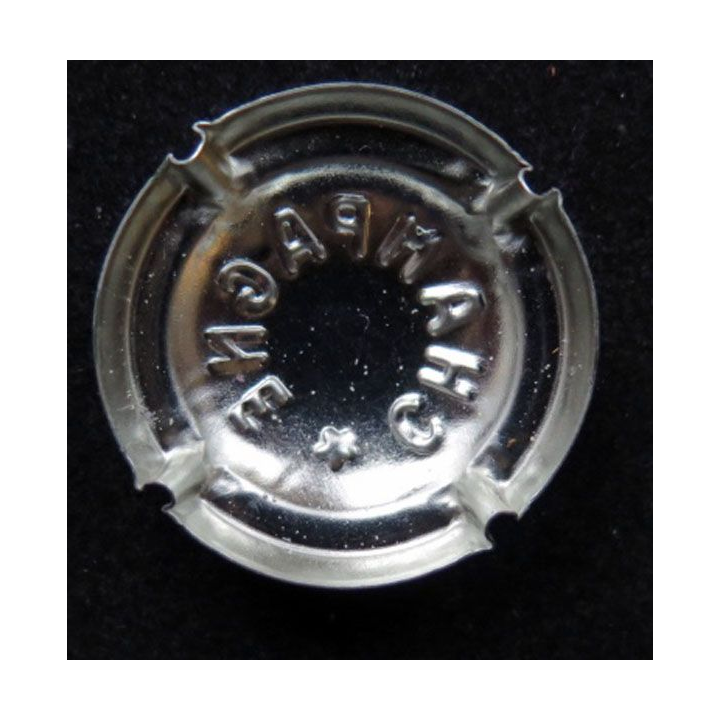 Muselet champagne générique n° 370m estampées en creux petite étoile
