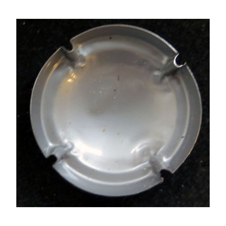 Capsule Muselet de champagne générique n° 881d Argent et noir