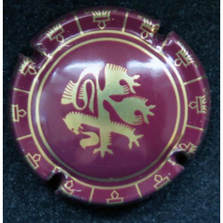 Capsule Muselet Union Champagne de Saint Gall n° 2 Bordeaux