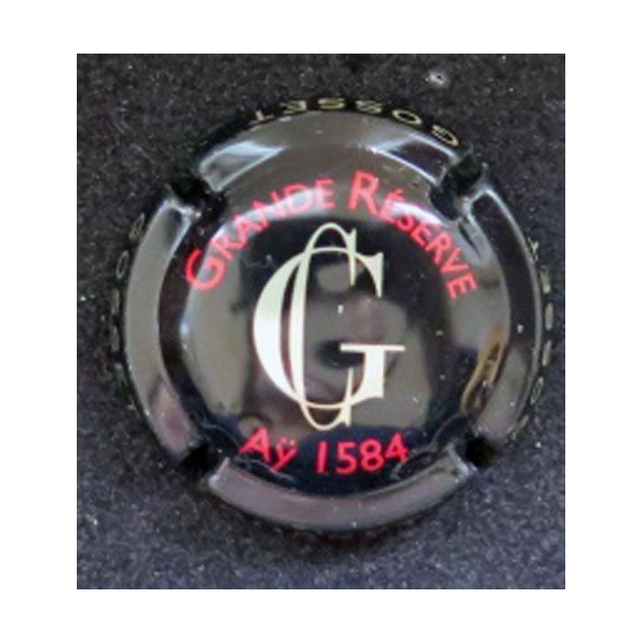 Capsule Muselet de champagne Gosset n° 40 Grande réserve