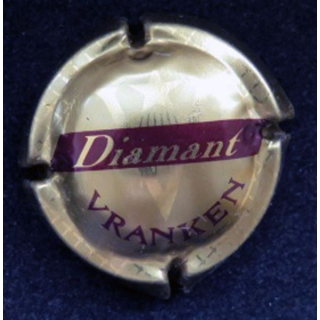 Capsule Muselet de champagne Vranken n° 19a Or diamant 