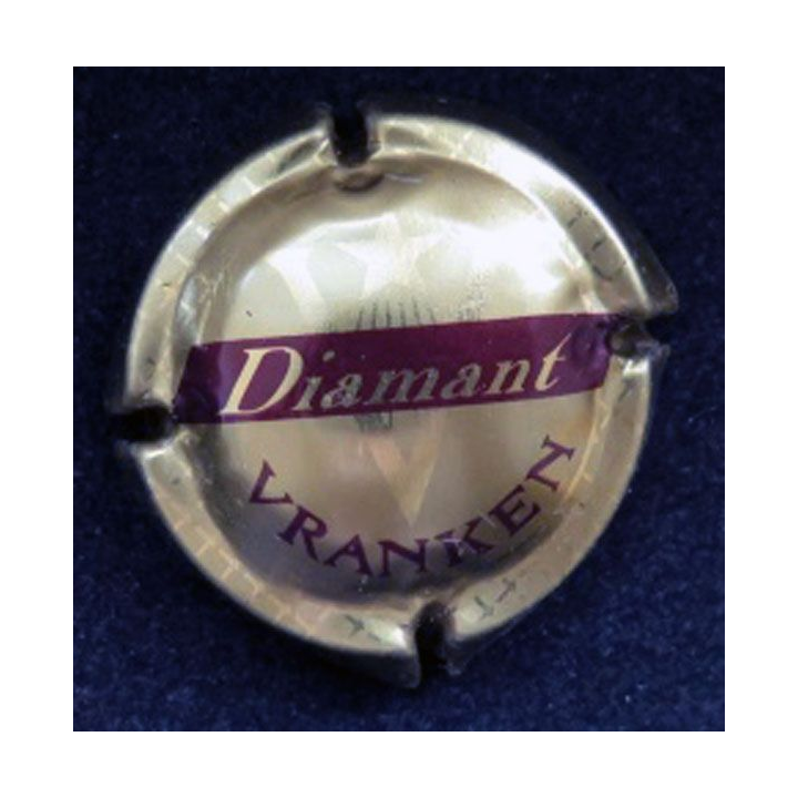 Capsule Muselet de champagne Vranken n° 19a Or diamant 