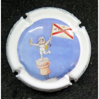 Capsule Muselet de bouteille de champagne De CASTELLANE n° 92d