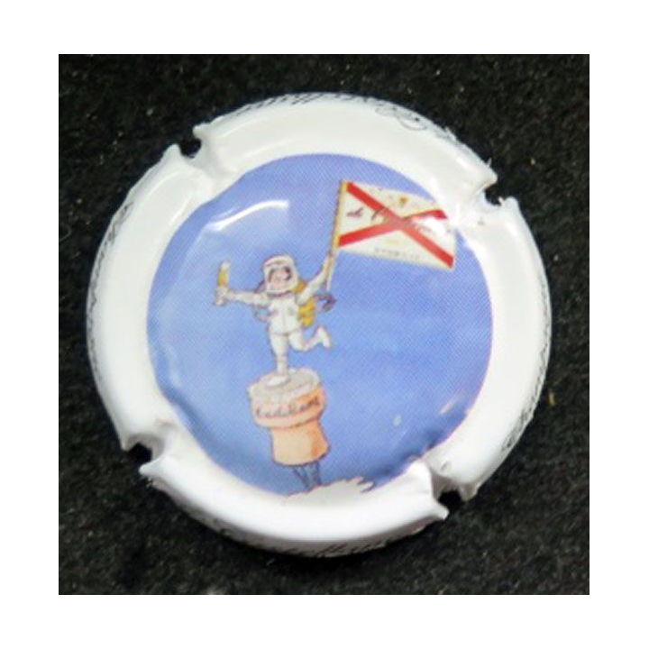 Capsule Muselet de bouteille de champagne De CASTELLANE n° 92d