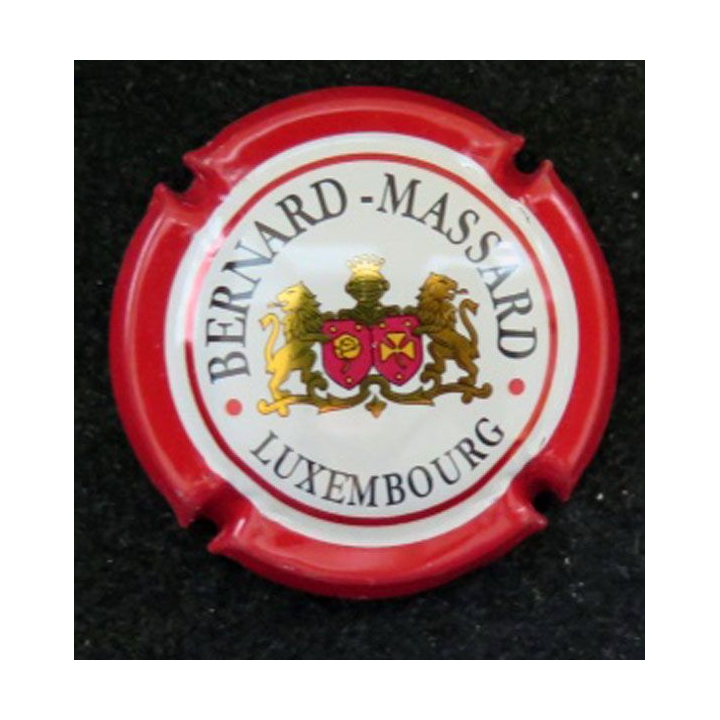 Capsule Muselet de bouteille de mousseux Bernard Massard Luxembourg 