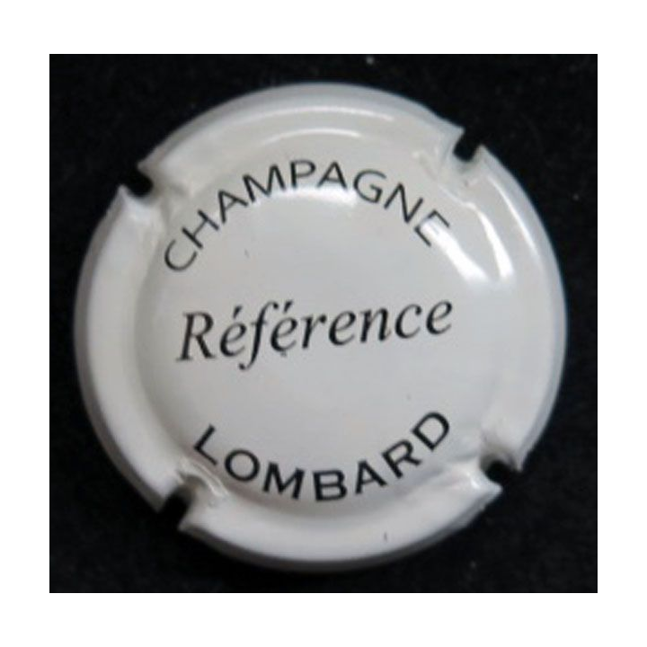 Capsule Muselet de bouteille de champagne référence Lombard