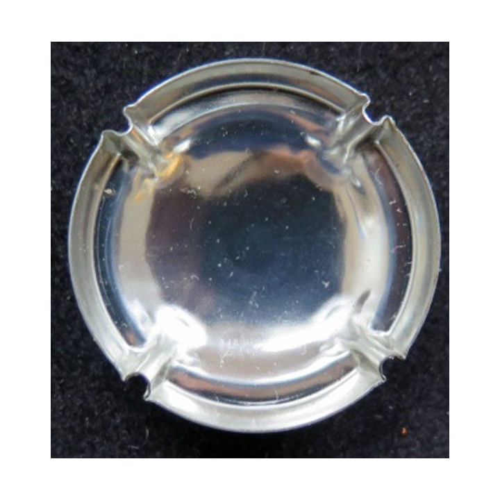 Capsule Muselet de Crémant d'Alsace n° 50 crème et marron