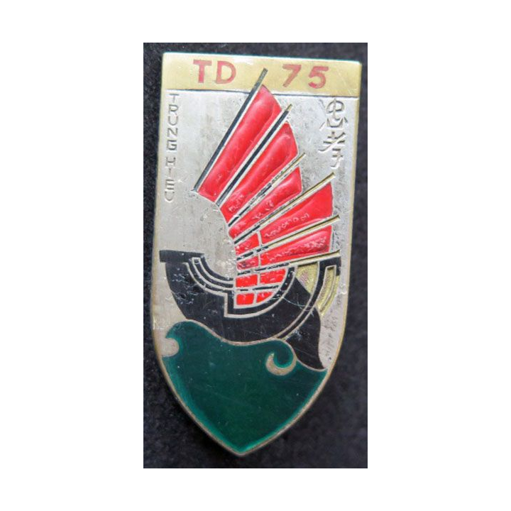 75° TD 75° Tieu Doan bataillon d'infanterie Tring Hieu Drago R 76