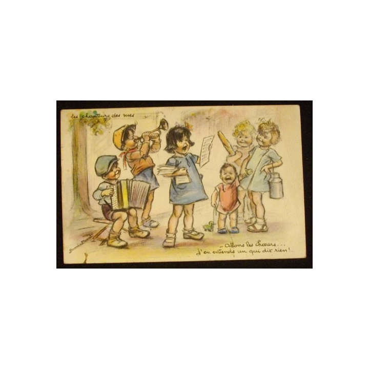 GERMAINE BOURET - LES CHANTEURS DES RUES