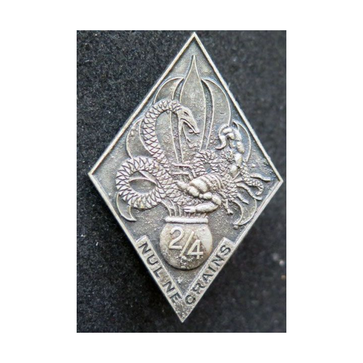 4° REI : 2° bataillon du 4° régiment étranger d'infanterie Drago R 75 tout métal