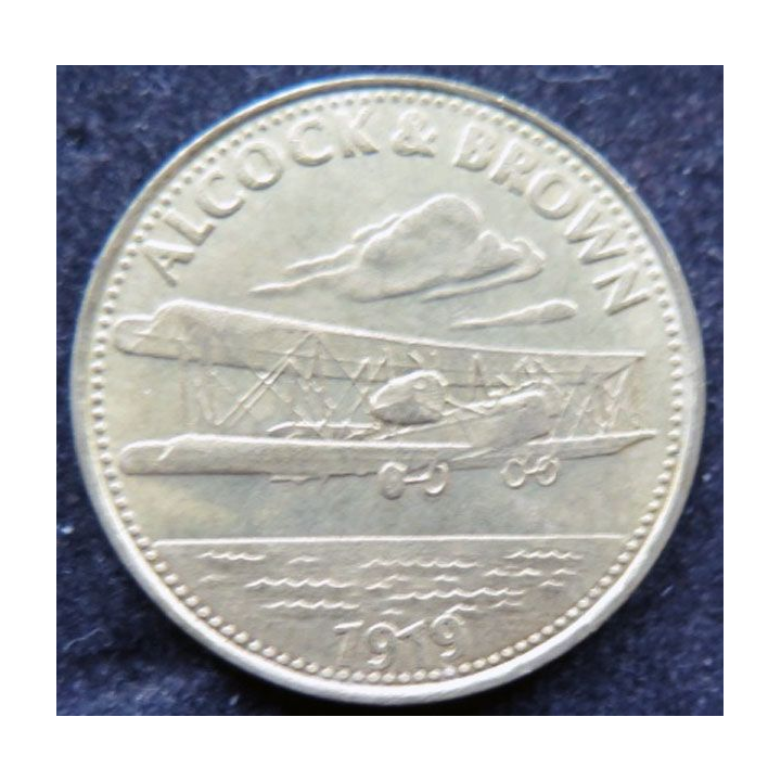 Pièce Shell Alcock & Brown 1919