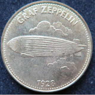 Pièce Shell Graf Zeppelin 1928