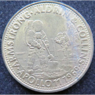 Pièce Shell Amstrong Aedrin & Collins Apollo 11 1969