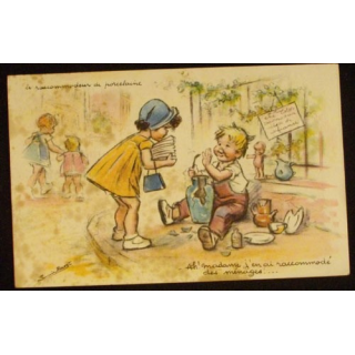 GERMAINE BOURET - LE RACCOMMODEUR DE PÖRCELAINE