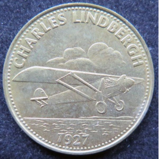 Pièce Shell Charles Lindbergh 1927