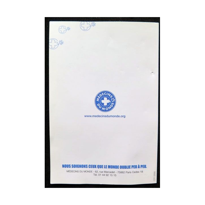 carte de médecin du monde 