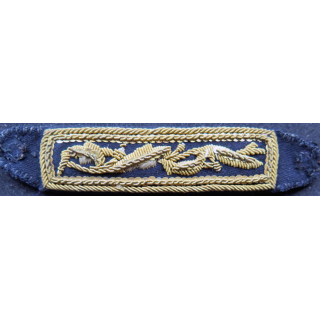bande d'épaule en cannetille de tenue de soirée officier de marine
