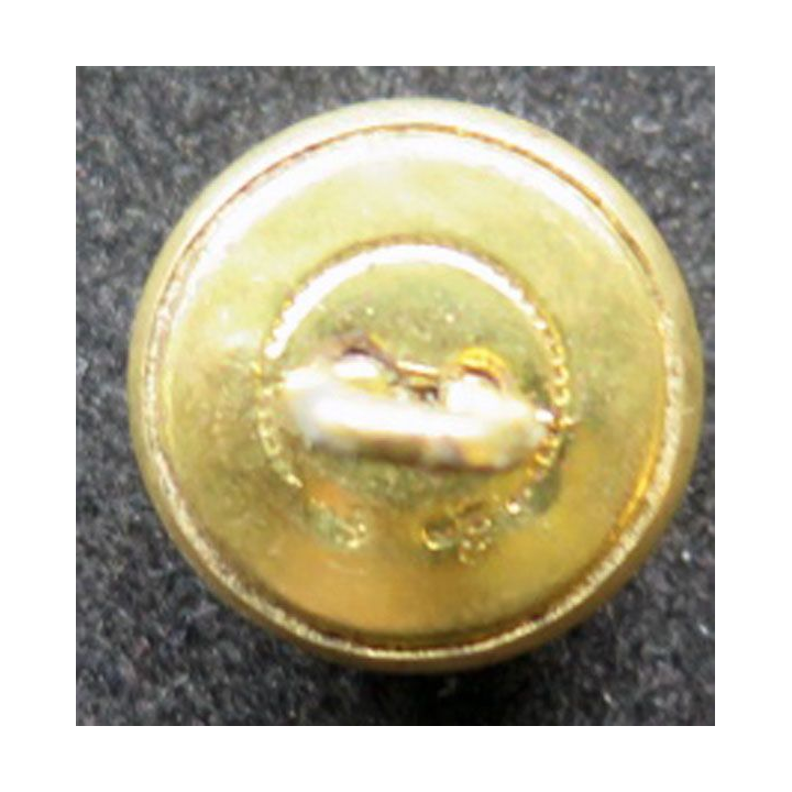 bouton d'uniforme militaire avec 2 poinçons au dos