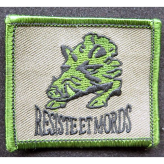 bataillon médian des chasseurs ardennais belges résiste et mords