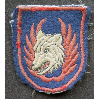 vieil Insigne tissu de wing de l'armée de l'air belge