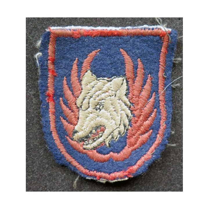 vieil Insigne tissu de wing de l'armée de l'air belge