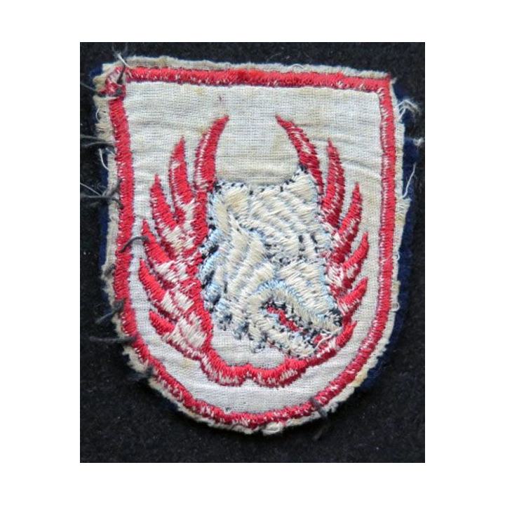 vieil Insigne tissu de wing de l'armée de l'air belge