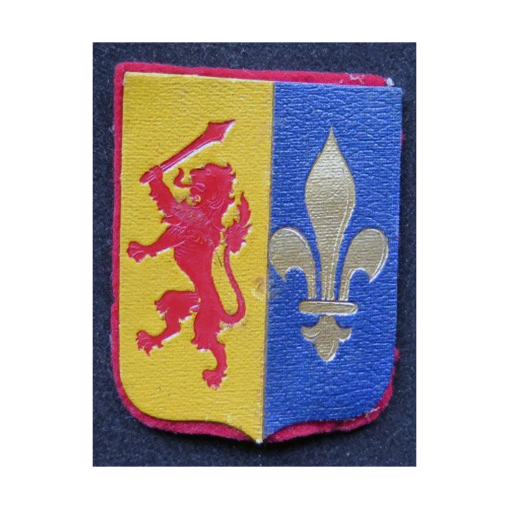 vieil Insigne tissu de l'armée belge