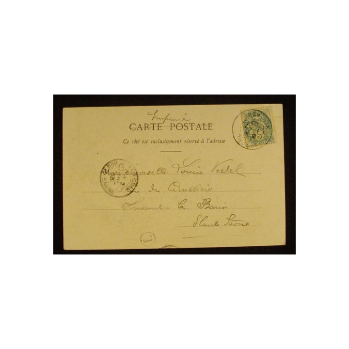CARTE POSTALE HUMOUR MILITAIRE 1903