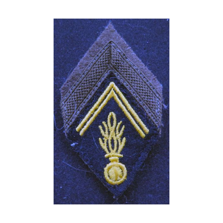 galon de gendarme engagé volontaire de la gendarmerie nationale