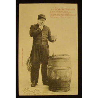 CARTE POSTALE HUMOUR MILITAIRE 1903