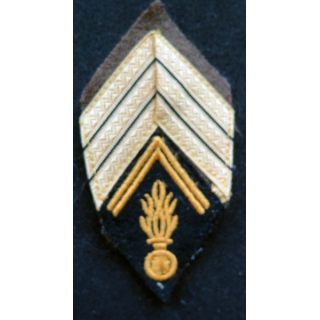 galon de sergent chef de la gendarmerie nationale