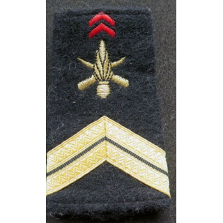 fourreau d'épaule de sergent d'infanterie