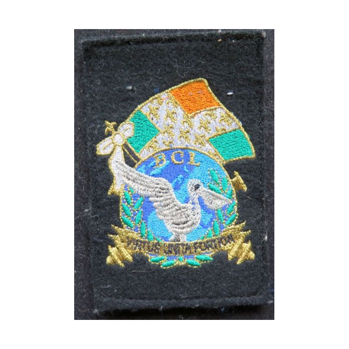 11° RAMA : insigne tissu de la BCL virtus unita fortior