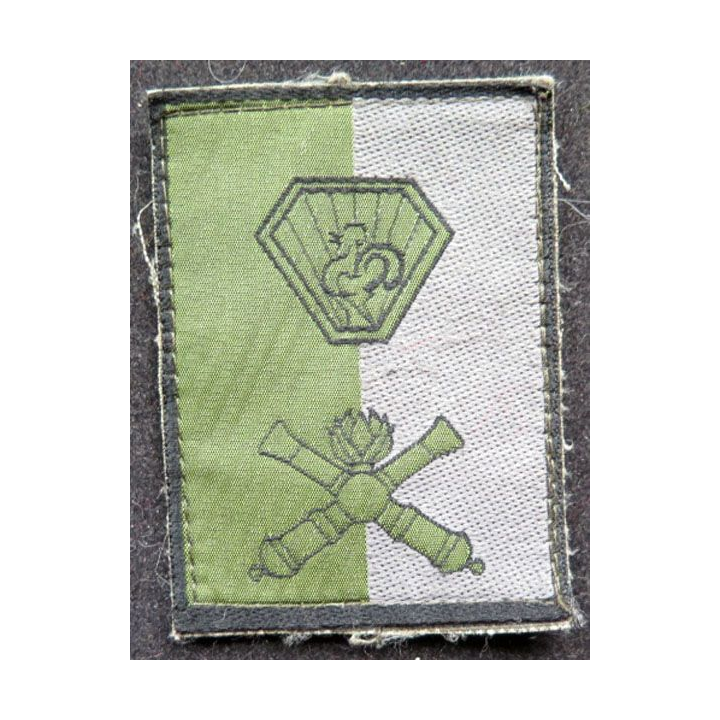 B ART : insigne en tissu de la brigade d'artillerie basse visibilité sur scratch