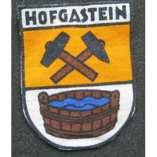 B ART : insigne en tissu du Bad Hofgastein