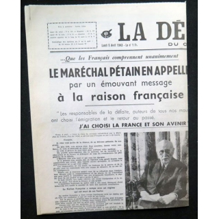 La Dépêche du centre lundi 5 avril 1943