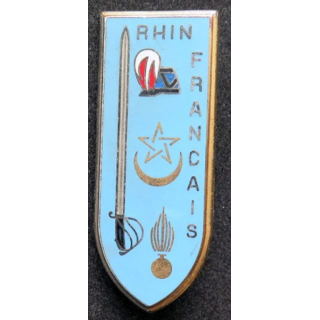 PROMOTION ESMIA CHERCHELL Rhin Français nov 1944 - mai 1945 G. 2896 