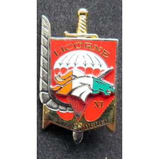 Licorne XI du 3° régiment parachustiste d'infanterie de marine RPIMA