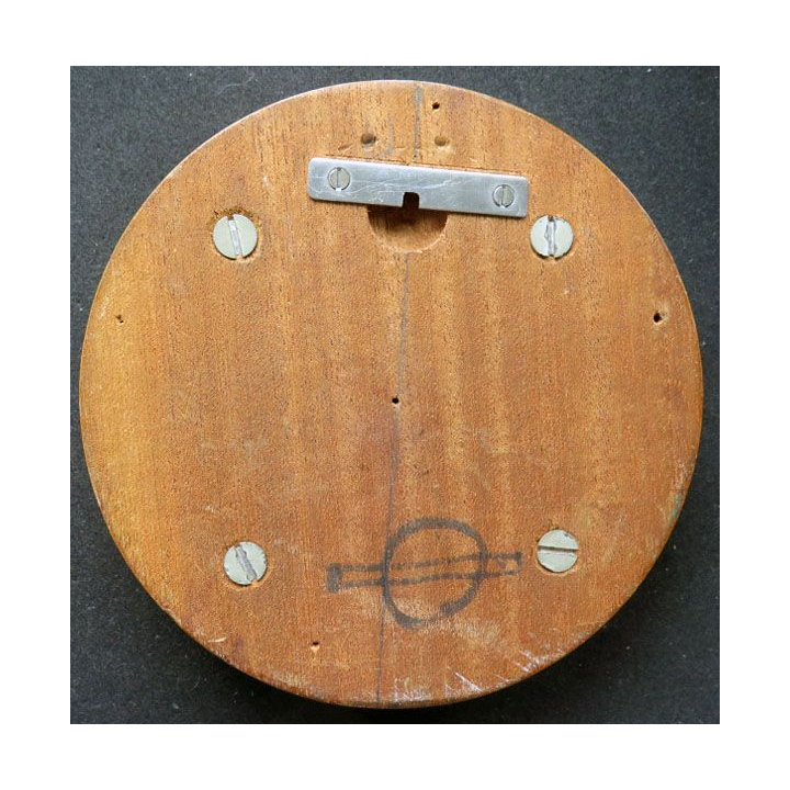 Tape de bouche du B.R. Henri Poincaré diamètre 17 cm de socle bois