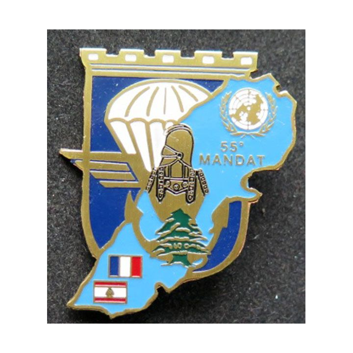 17° RGP : 17° régiment Génie parachutiste Finul Liban 55° mandat