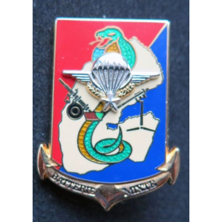 Batterie mixte du 35° régiment d'artillerie parachutiste à Djibouti