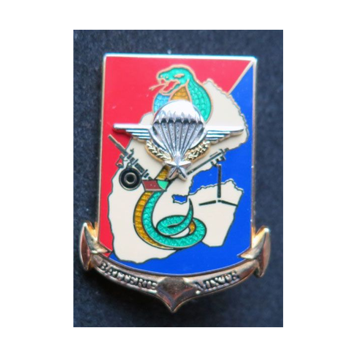 Batterie mixte du 35° régiment d'artillerie parachutiste à Djibouti