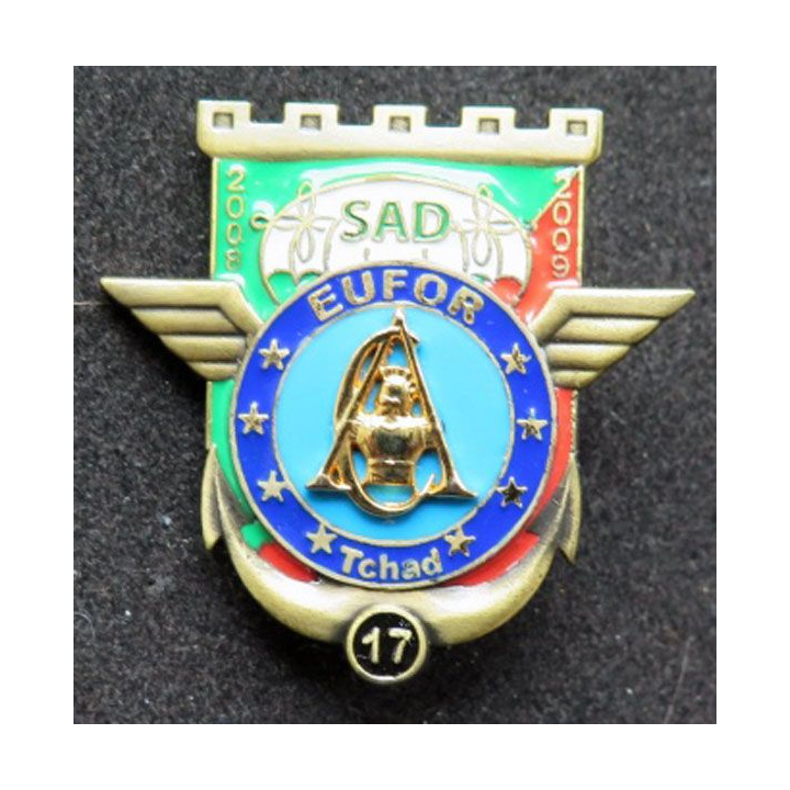 SAD Compagnie d'appui du 17° régiment du génie parachutiste EUFOR IMC 