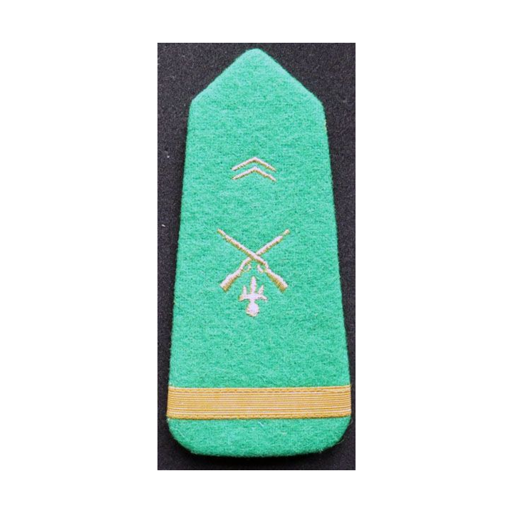 Épaulette de sous lieutenant d'infanterie de l'armée mauritanienne