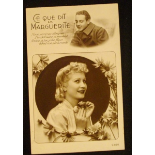 FEMME AUX FLEURS - CE QUE DIT LA MARGUERITE