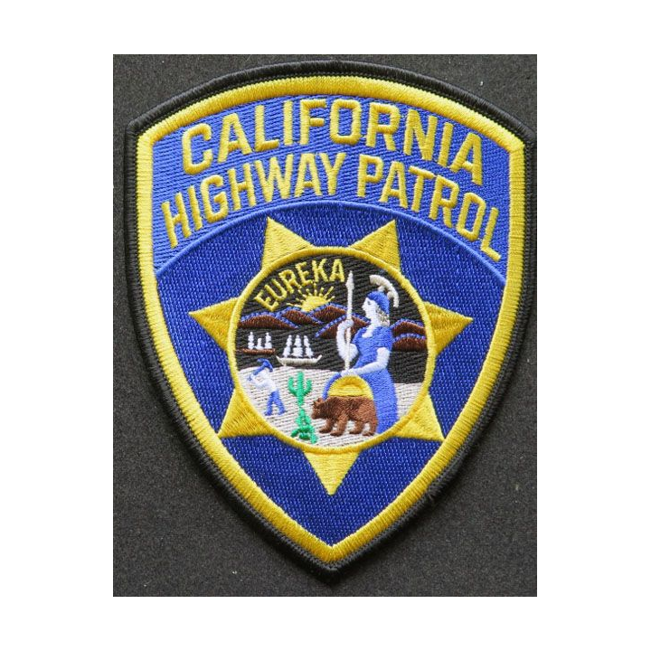 USA : California Highway Patrol US patch
