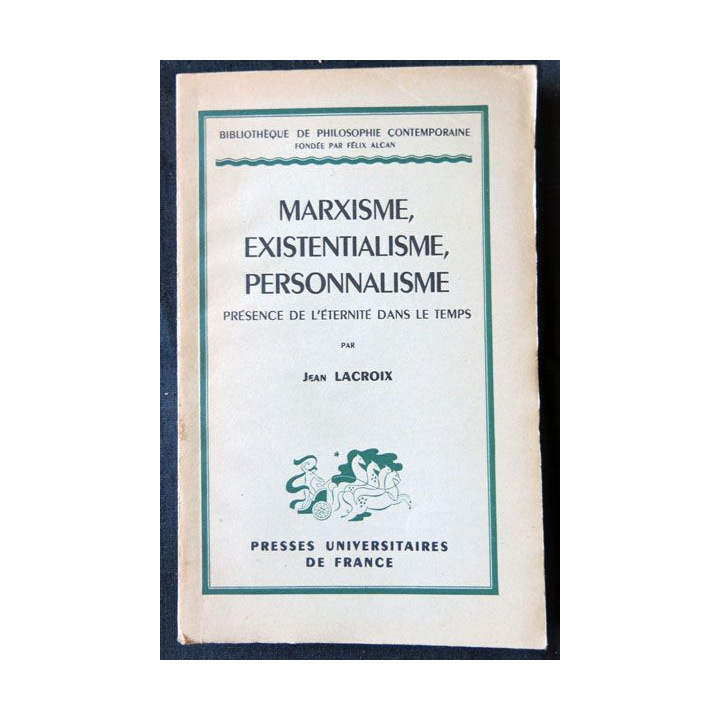 Signification du marxisme (1949) écrit par H.C Desroches aux éditions Ouvrières - F010